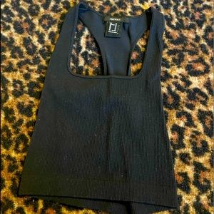 Forever 21 black crop top!